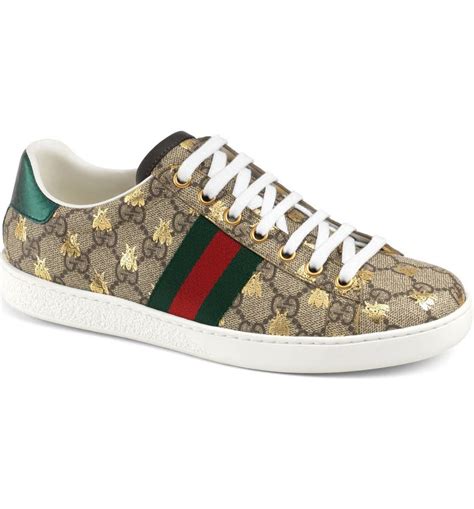 gucci ace sneakers bee|Gucci ace sneakers nordstrom.